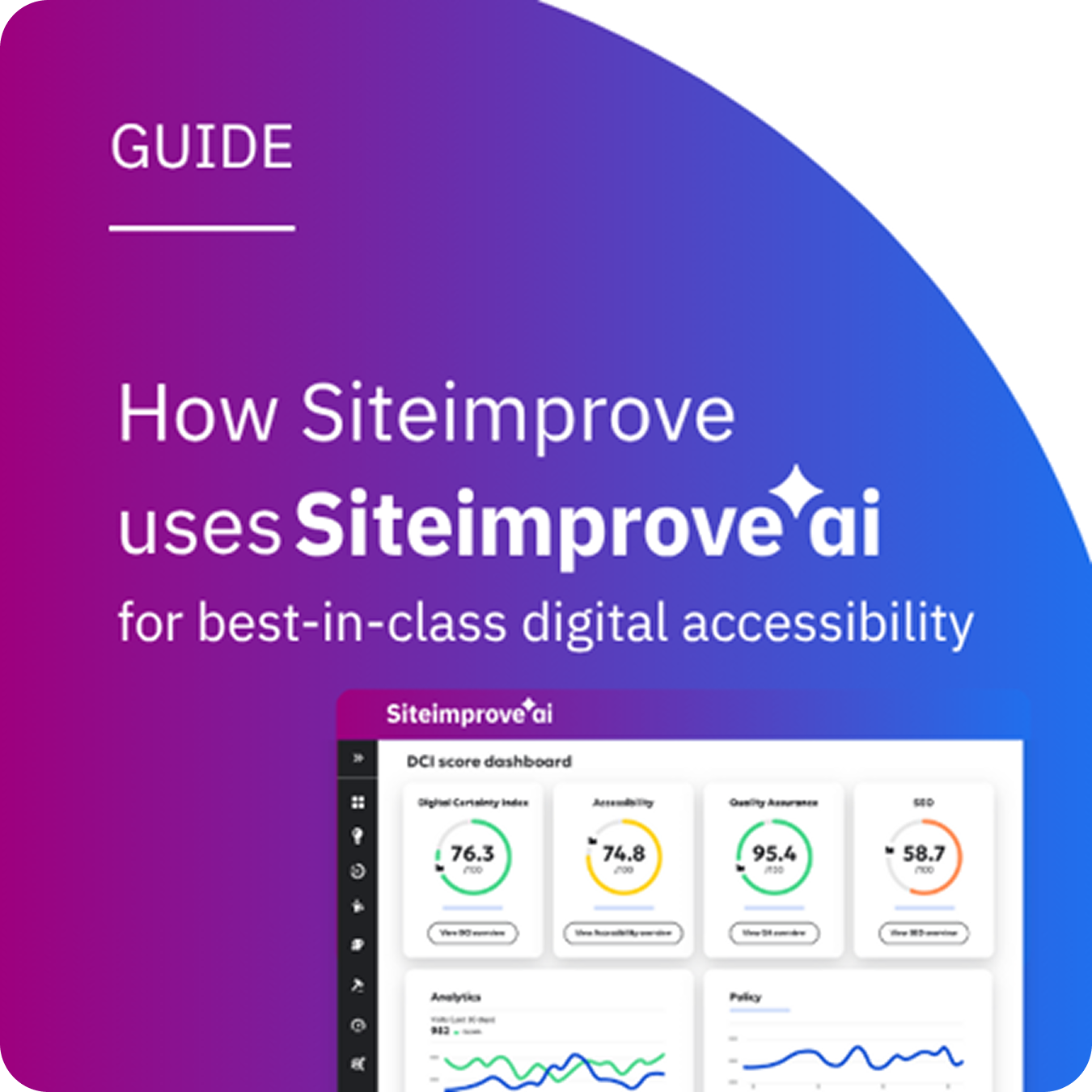 How to achieve digital accessibility excellence.
