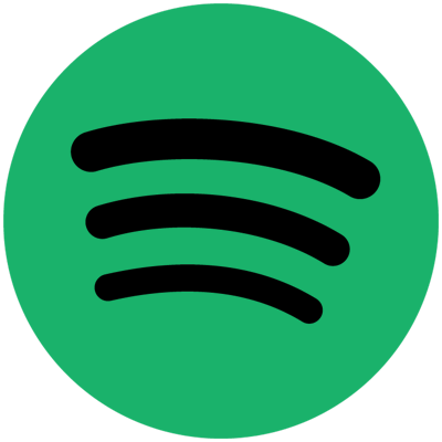 Spotify podcast icon.